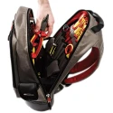 CK Magma 13 in Nylon Laptop Backpack with 3 Compartments Black Grey MA2635
