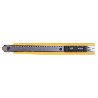CK Safety Knife with Snap-off Stainless Steel Blade 9mm Retractable Light Duty T0951