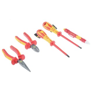 CK 10 Piece Electrician Tool Kit with Pouch VDE 1000V Approved T5953
