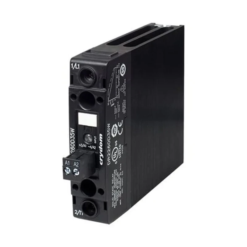 Crydom DR22 Series Solid State Relay 30A Load 600 Vrms Load DIN Rail Mount MOSFET Output 
