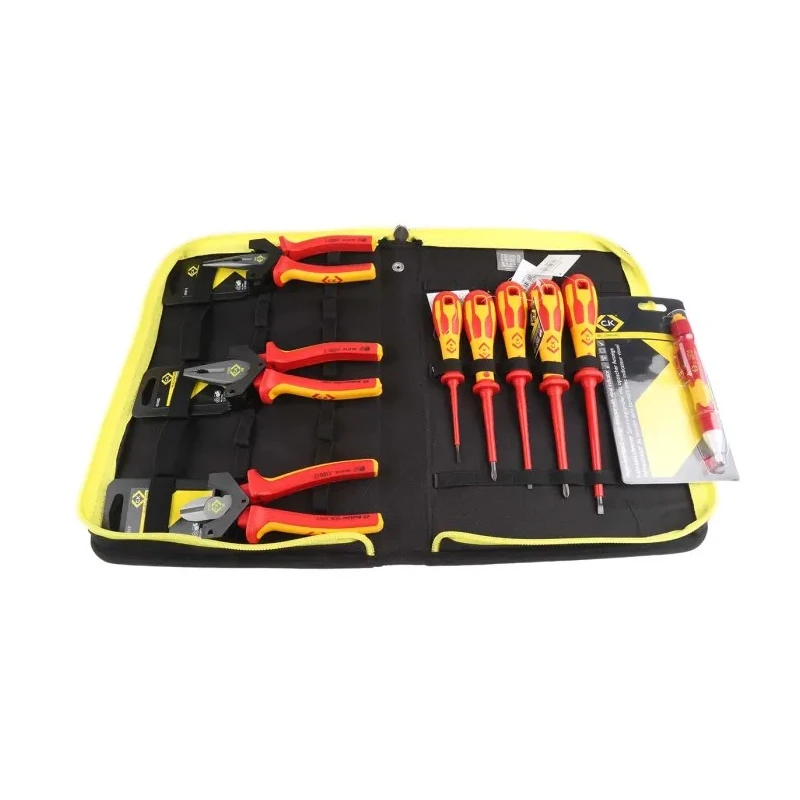 CK 10 Piece Electrician Tool Kit with Pouch VDE 1000V Approved T5954