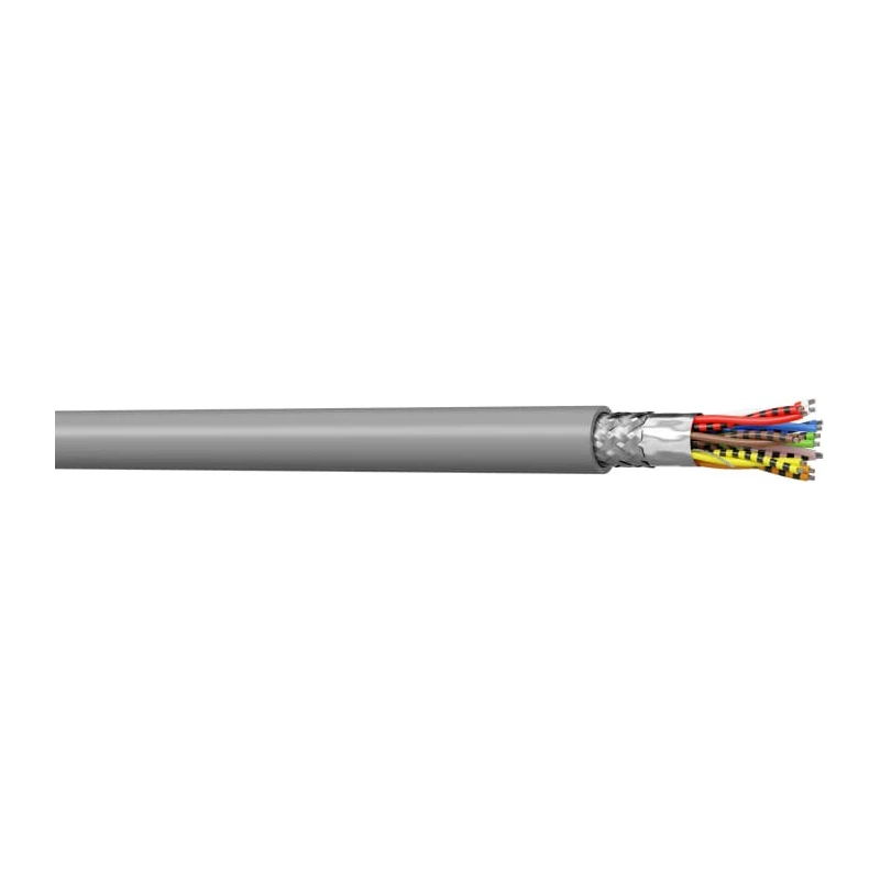 AXINDUS MP22E Series Data Cable 8 Pairs 16 Cores 0.22 mm² 100 m Grey Sheath Polyvinyl Chloride MP22E