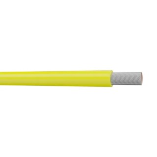 AXINDUS KY Series Yellow 0.12 mm² 26 AWG Hook Up Wire, 7 x 0.15 mm Strands, 200 m Length, Polyvinyl Chloride Jacket KY3003J