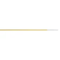 AXINDUS KZ Series Yellow 0.22 mm² Hook Up Wire, 24 AWG, 250 m, Polytetrafluoroethylene Jacket KZ0405J