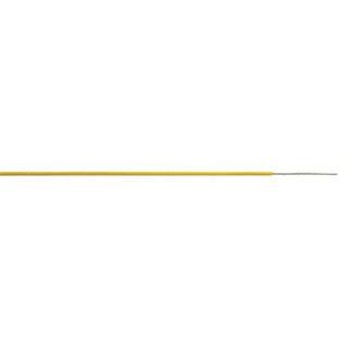 AXINDUS KZ Series Yellow 0.22 mm² Hook Up Wire, 24 AWG, 250 m, Polytetrafluoroethylene Jacket KZ0405J