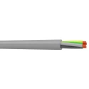 AXINDUS 4 Core Grey Polyvinyl Chloride Power Cable 0.75mm² 300/500V 70°C 50 m H05VVF