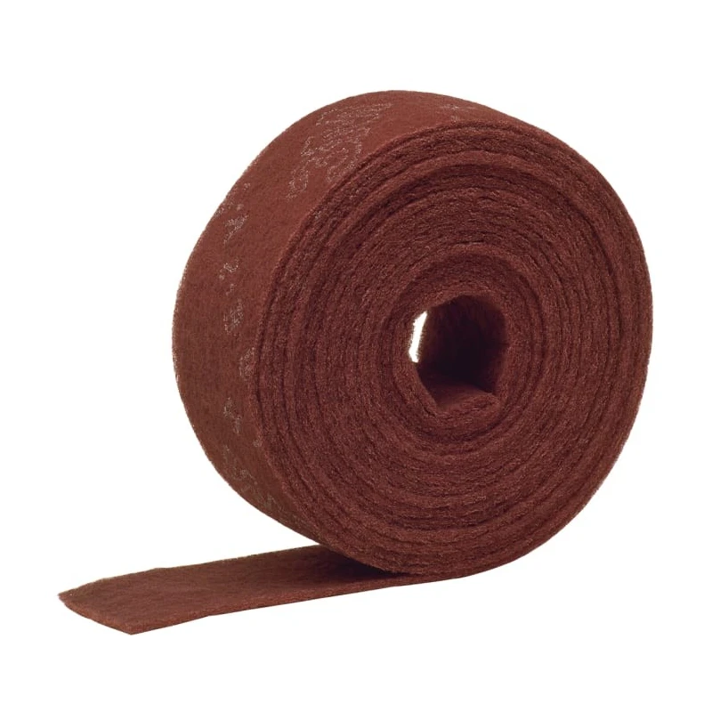 3M Non-Woven Abrasive Roll Aluminium Oxide 25 m Length 100 mm Width A Grit FN520007355