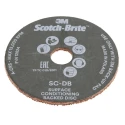 3M Abrasive Disc Aluminium Oxide Coarse Grade 10 Grit 115 mm Diameter 22 mm Bore 8000 rpm Max Speed FN510074043