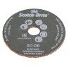3M Abrasive Disc Aluminium Oxide Coarse Grade 10 Grit 115 mm Diameter 22 mm Bore 8000 rpm Max Speed FN510074043