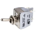 APEM Toggle Switch Panel Mount On-Off DPDT Solder Lug Terminal 24 V dc 250 V ac 641H/2K