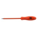 ITL Insulated Tools Ltd Insulated Screwdriver with 75 mm Blade, Nylon 11 Handle, VDE/1000V Approved, 150 mm Overall 911-1092