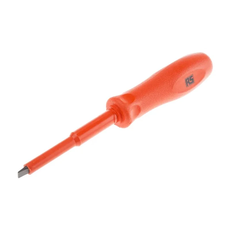 ITL Insulated Tools Ltd Insulated Screwdriver with 100 mm Alloy Steel Blade, Nylon 11 Handle, VDE/1000V Approved 911-1112