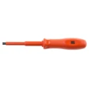 ITL Insulated Tools Ltd Insulated Screwdriver with 100 mm Alloy Steel Blade, Nylon 11 Handle, VDE/1000V Approved 911-1112