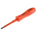 ITL Insulated Tools Ltd Insulated Screwdriver 75 mm Blade, Nylon 11 Handle, Alloy Steel Blade, VDE/1000V Approved 911-1109