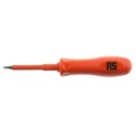 ITL Insulated Tools Ltd Insulated Screwdriver 75 mm Blade, Nylon 11 Handle, Alloy Steel Blade, VDE/1000V Approved 911-1109