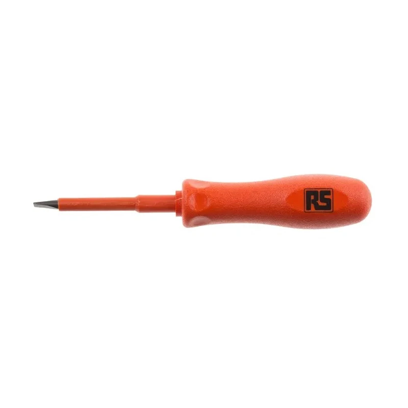 ITL Insulated Tools Ltd Insulated Screwdriver 75 mm Blade, Nylon 11 Handle, Alloy Steel Blade, VDE/1000V Approved 911-1109