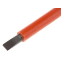 ITL Insulated Tools Ltd Insulated Screwdriver 75 mm Blade, Nylon 11 Handle, Alloy Steel Blade, VDE/1000V Approved 911-1109