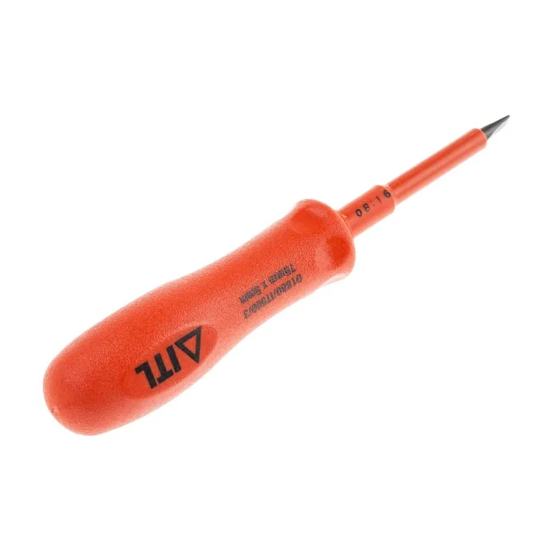 ITL Insulated Tools Ltd Insulated Screwdriver 75 mm Blade, Nylon 11 Handle, Alloy Steel Blade, VDE/1000V Approved 911-1109