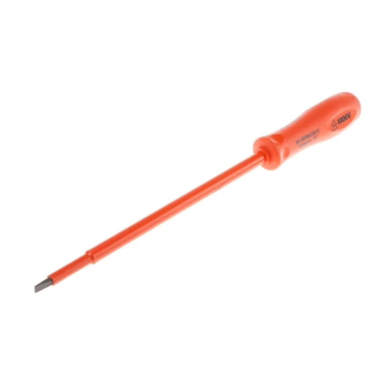 ITL Insulated Tools Ltd Insulated Screwdriver, 203 mm Blade, 5 mm Tip Width, Nylon 11 Handle, VDE/1000V Approved 911-1106