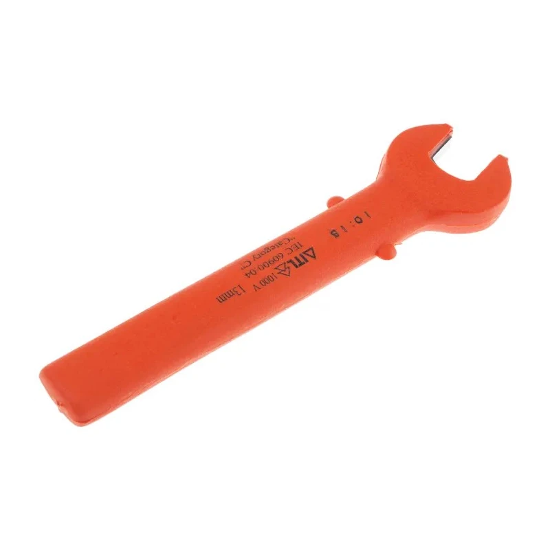 ITL Insulated Tools Ltd Insulated Open End Spanner Double Ended, 13 mm Size, 190mm Length, Nylon Finish, IEC 60900 911-1193