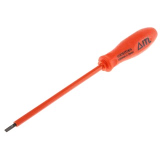 ITL Insulated Tools Ltd Insulated Screwdriver 100 mm Blade, 175 mm Overall, Nylon 11 Handle, Alloy Steel Blade 911-1095