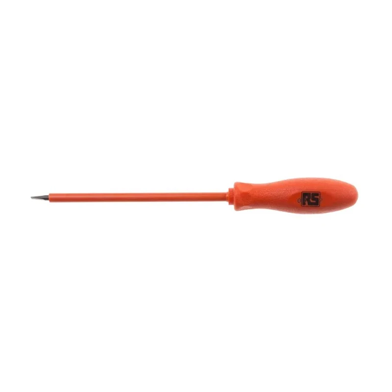 ITL Insulated Tools Ltd Insulated Screwdriver 100 mm Blade, 175 mm Overall, Nylon 11 Handle, Alloy Steel Blade 911-1095