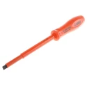 ITL Insulated Tools Ltd Insulated Screwdriver with 150 mm Blade, 8 mm Tip Width, Nylon 11 Handle, Alloy Steel 911-1121