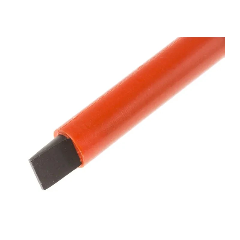 ITL Insulated Tools Ltd Insulated Screwdriver with 150 mm Blade, 8 mm Tip Width, Nylon 11 Handle, Alloy Steel 911-1121