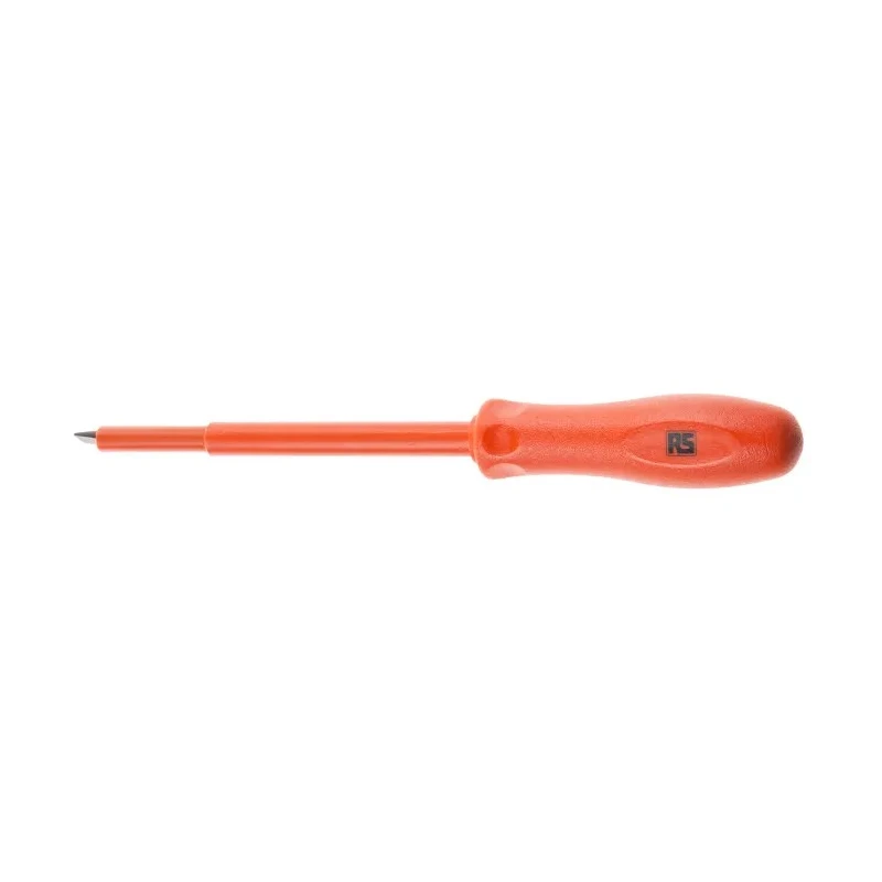 ITL Insulated Tools Ltd Insulated Screwdriver with 150 mm Blade, 8 mm Tip Width, Nylon 11 Handle, Alloy Steel 911-1121