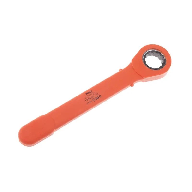 ITL Insulated Tools Ltd Insulated Ring Spanner 17 mm, 229mm Overall Length, Chrome Vanadium Steel, VDE/1000V 911-1326