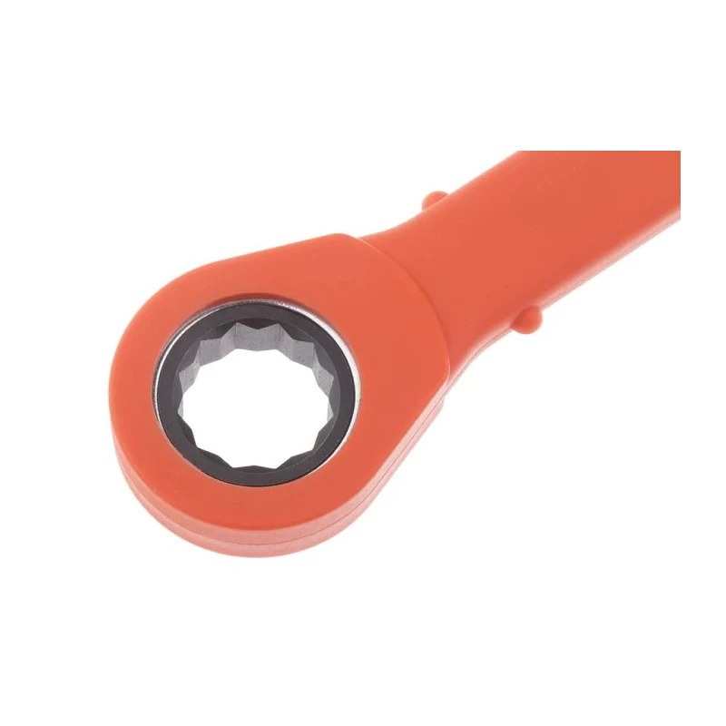 ITL Insulated Tools Ltd Insulated Ring Spanner 17 mm, 229mm Overall Length, Chrome Vanadium Steel, VDE/1000V 911-1326