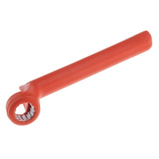ITL Insulated Tools Ltd Offset Ring Spanner 13 mm 100mm Overall Length Insulated Chrome Vanadium Steel VDE 1000V 911-1281