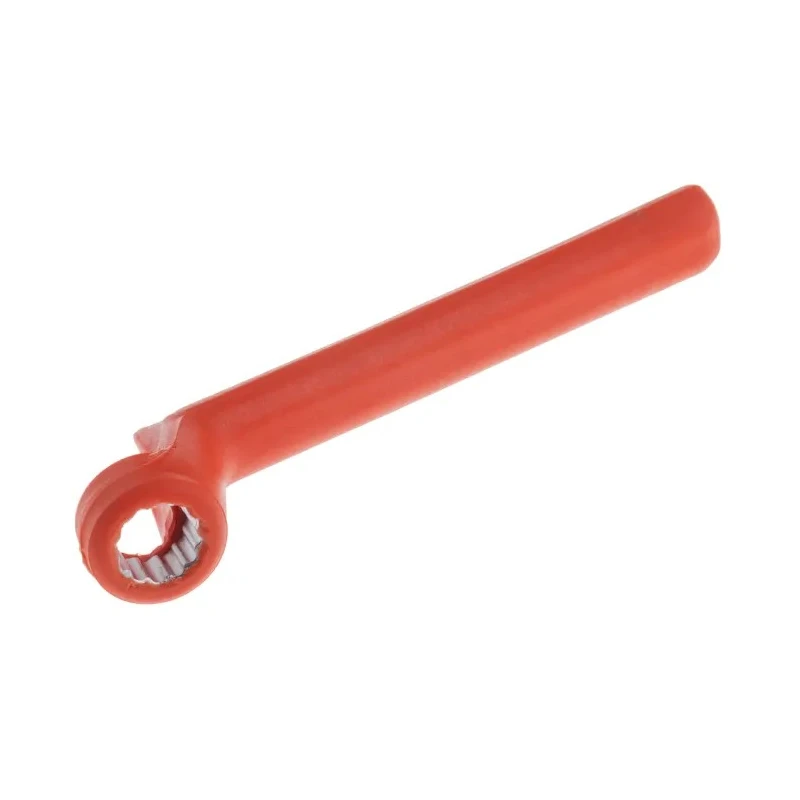 ITL Insulated Tools Ltd Offset Ring Spanner 13 mm 100mm Overall Length Insulated Chrome Vanadium Steel VDE 1000V 911-1281