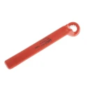ITL Insulated Tools Ltd Offset Ring Spanner 13 mm 100mm Overall Length Insulated Chrome Vanadium Steel VDE 1000V 911-1281