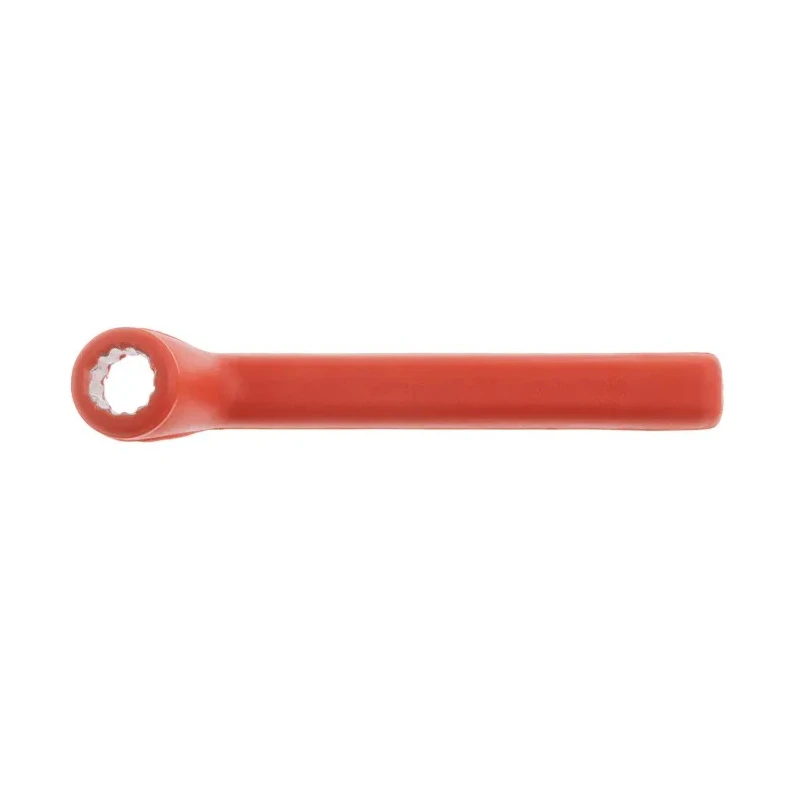 ITL Insulated Tools Ltd Offset Ring Spanner 13 mm 100mm Overall Length Insulated Chrome Vanadium Steel VDE 1000V 911-1281
