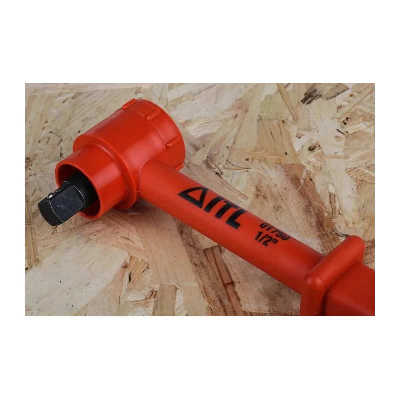 ITL Insulated Tools Ltd 19-Piece 1/2 in Drive Insulated Driver Socket Set Nylon 11 Material VDE/1000V Approved 911-1474