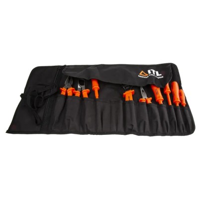 ITL Insulated Tools Ltd 9 Piece Electrician Tool Kit Nylon 11 Insulation IEC 60900 VDE/1000V Approved 911-1538