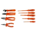 ITL Insulated Tools Ltd 9 Piece Electrician Tool Kit Nylon 11 Insulation IEC 60900 VDE/1000V Approved 911-1538