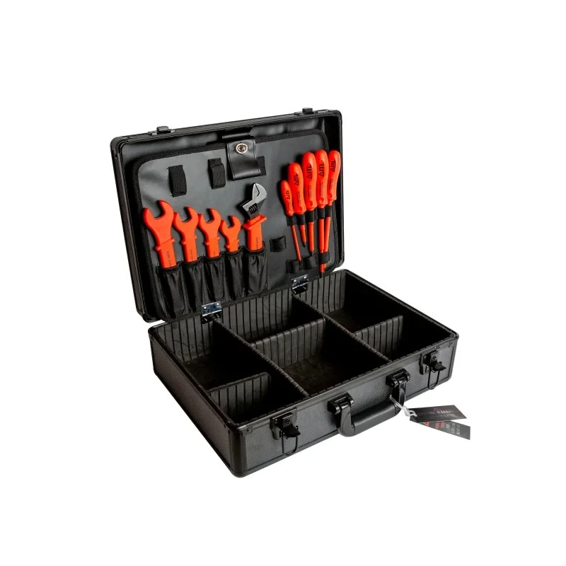ITL Insulated Tools Ltd 20 Piece ESD Insulated Tool Kit with Nylon 11 Injection Moulded Handles, VDE/1000V Approved 911-1534