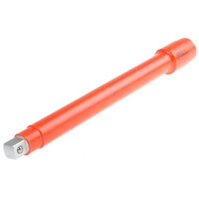 ITL Insulated Tools Ltd 1/2 in Square Drive Extension Socket, Chrome Vanadium Steel, 250mm Overall Length 911-1483