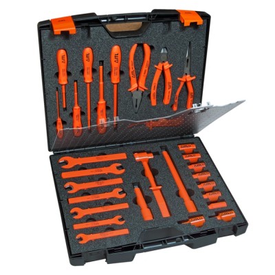 ITL Insulated Tools Ltd 29 Piece Engineer Tool Kit with Case VDE/1000V Approved 911-1547