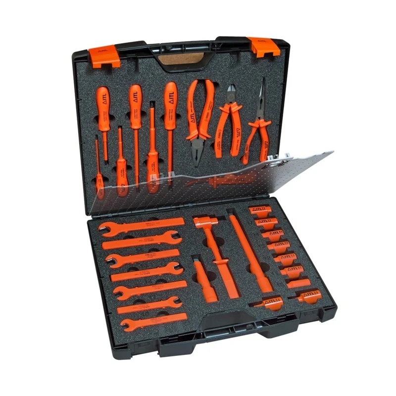 ITL Insulated Tools Ltd 29 Piece Engineer Tool Kit with Case VDE/1000V Approved 911-1547