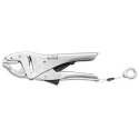 Facom Locking Plier Short 235mm Overall Chrome Finish Steel Jaw Style 500ASLS