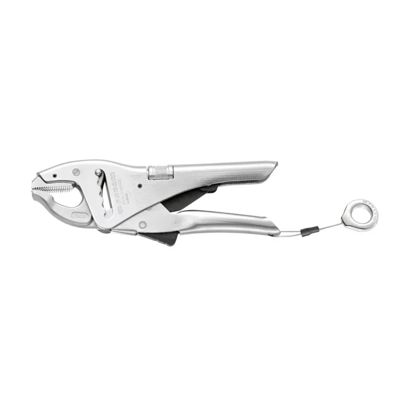 Facom Locking Plier Short 235mm Overall Chrome Finish Steel Jaw Style 500ASLS