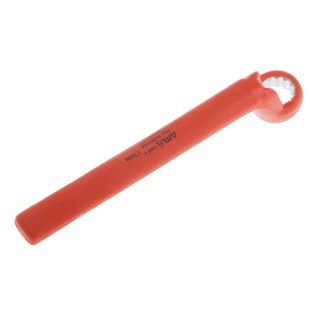 ITL Insulated Tools Ltd Offset Ring Spanner 17 mm, 151mm Overall Length, Chrome Vanadium Steel, Insulated VDE/1000V 911-1285