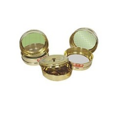 standard-test-sieve-with-10mm-aperture-size-polished-brass-frame-50875