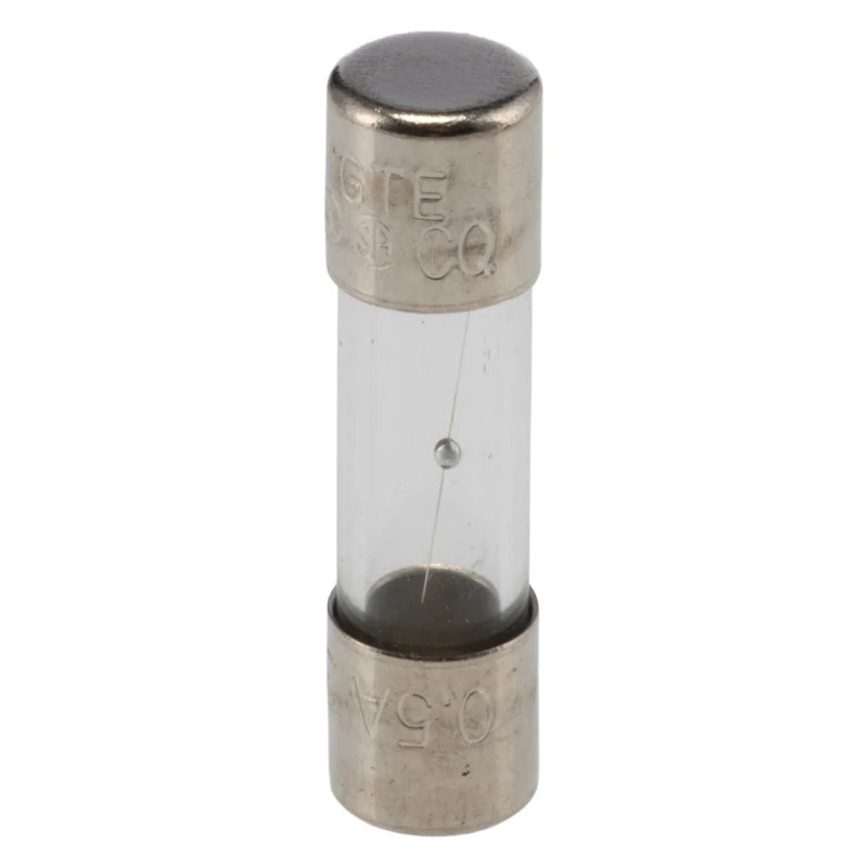 RS PRO 500mA T Glass Cartridge Fuse, 5 x 20 mm, 250V AC, Time Lag 911-3372