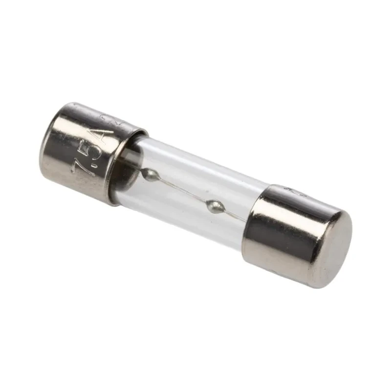 RS PRO 7.5A T Glass Cartridge Fuse 5 x 20 mm 250V AC Time Lag RS PRO 911-3433