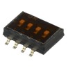 APEM Slide Rotary Coded DIP Switch IKH0404000(00) Low Profile PCB Mount Slide Actuator France