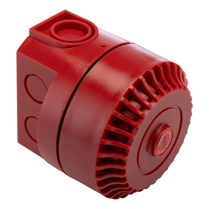 RS PRO Electronic Sounder Wall, IP44 Rated, DC 24V, 1-Tone 114 dB at 1m IP44